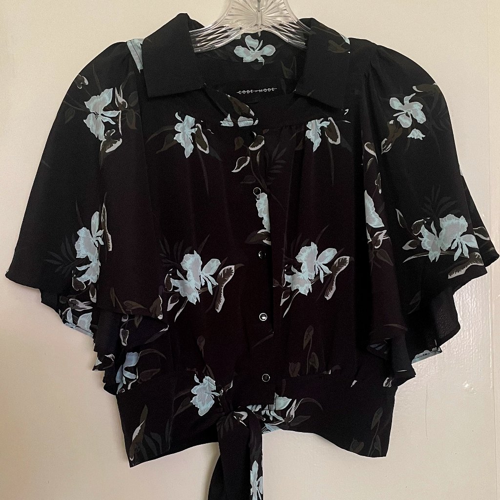 Code X Mode Butterfly Blouse